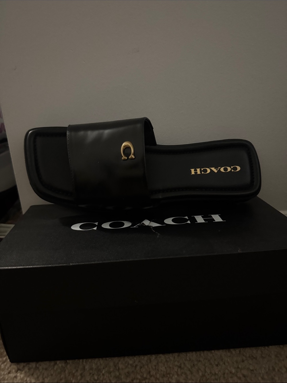 Women’s coach sandals size 8